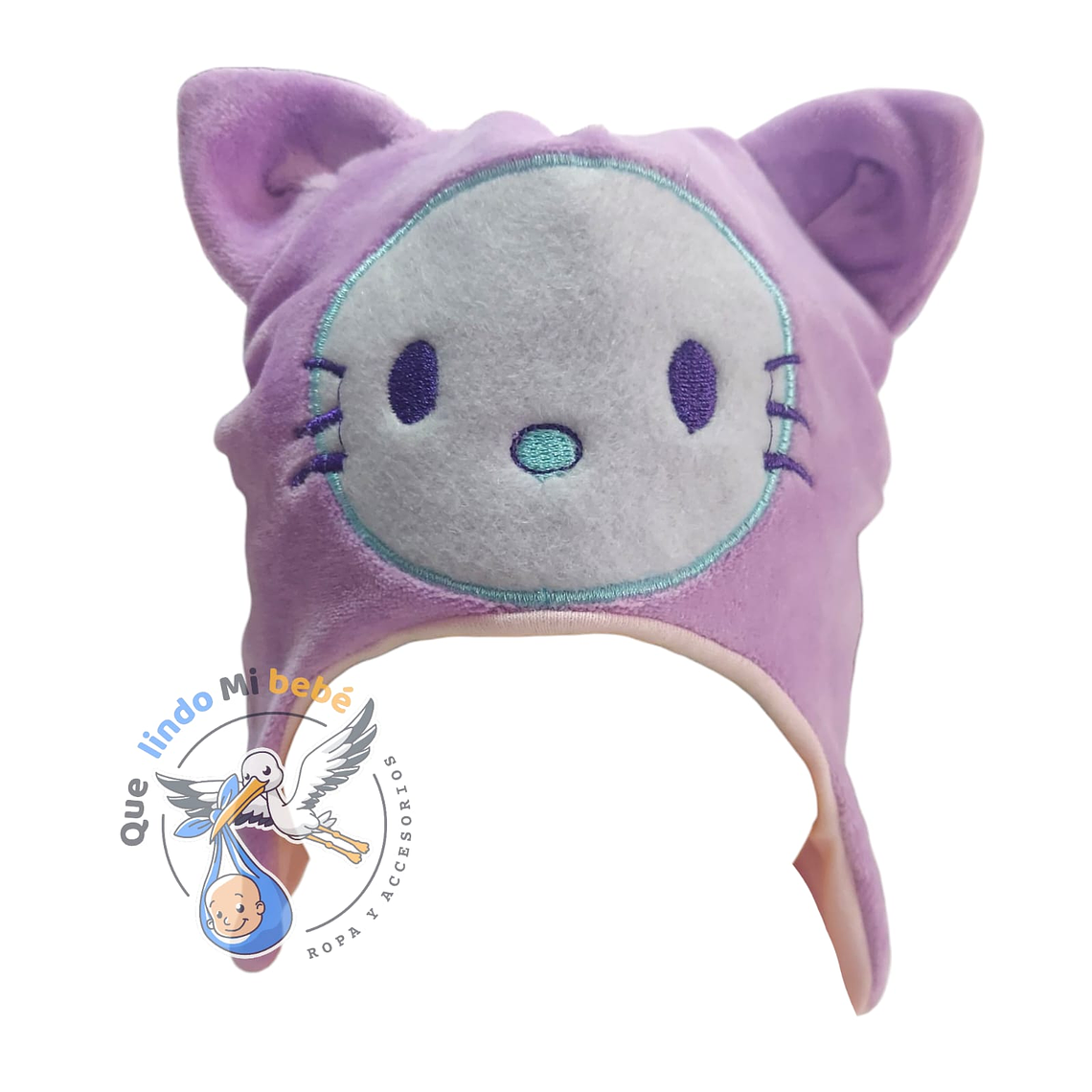 Gorrito Plush Hello Kitty 0/6 Meses 1