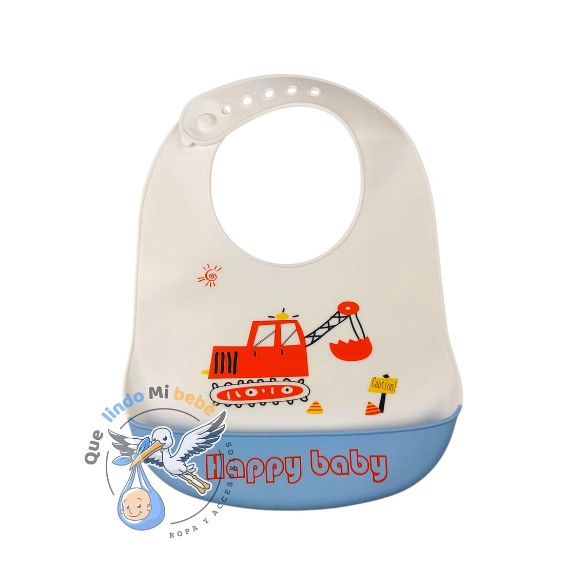 Babero de Silicona Constructor 1