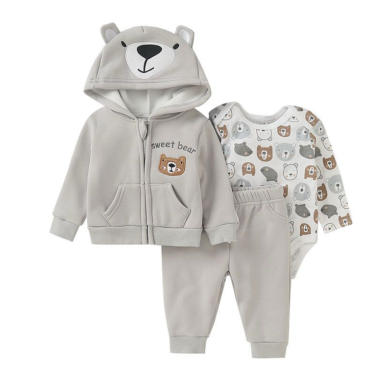 Set Buzo 3 Piezas Forrado 36 Meses 3ABZH97 2