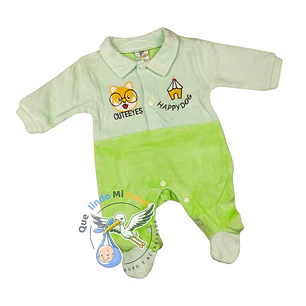 Osito Plush 1 Pieza 0/3 Meses Verde Zorrito