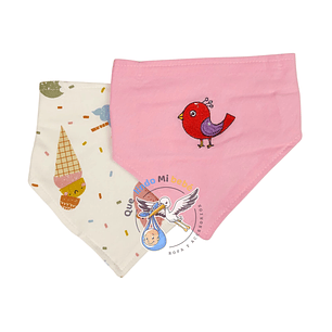 Set 2 Bandanas Pajarito