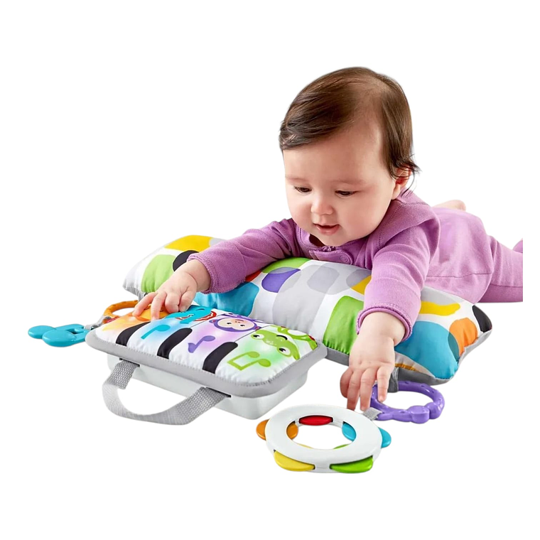 Almohada Tummy Time Cojin Boca Abajo Bebe Piano 1