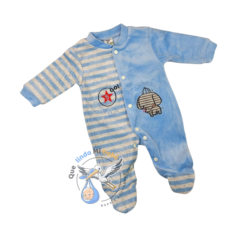 Osito Plush 1 Pieza 0/3 Meses Celeste H1P106 1