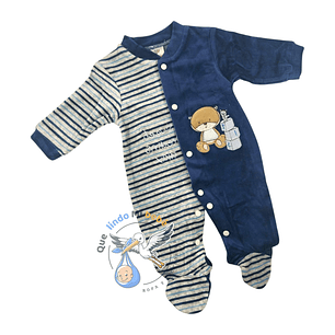 Osito Plush 1 Pieza 0/3 Meses Azul H1P110