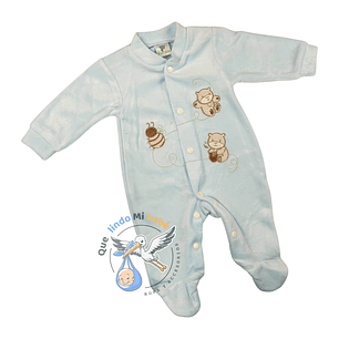 Osito Plush 1 Pieza 0/3 Meses Celeste H1P114