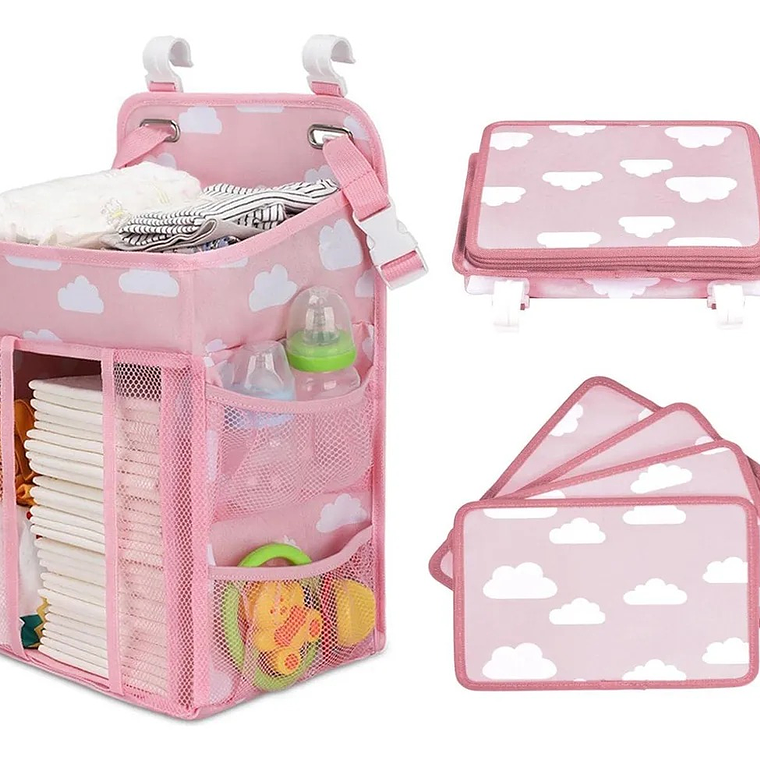 Organizador Cuna Rosado 1