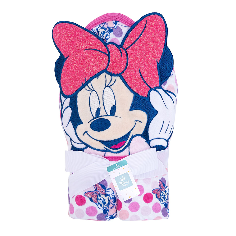 Toalla Capucha Minnie Bambino 1