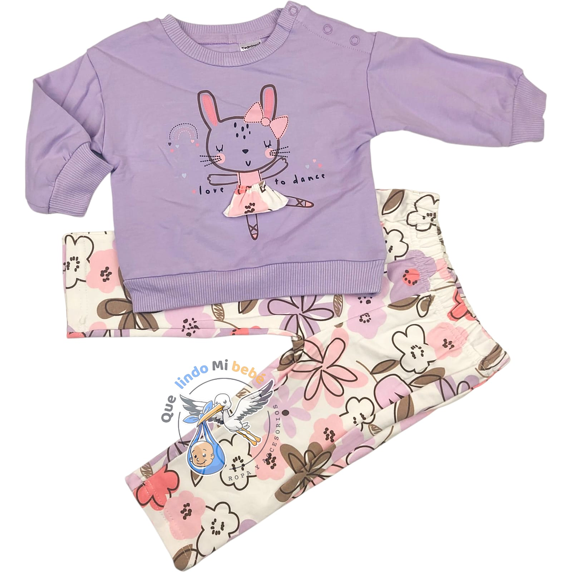 Set Buzo 2 Piezas 0/3 Meses Conejita 1