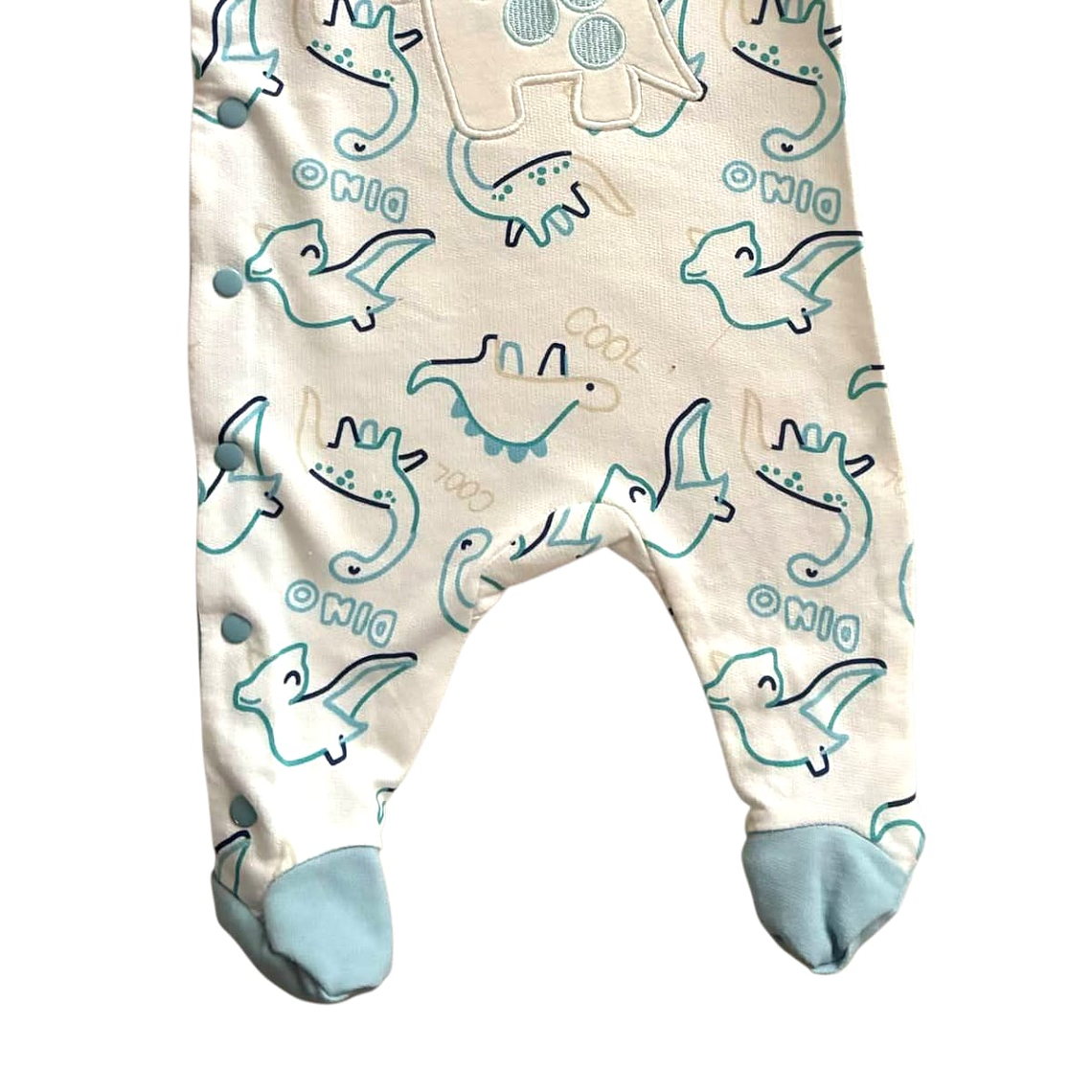 Enterito Algodón 0/3 Meses Dinosauro 4