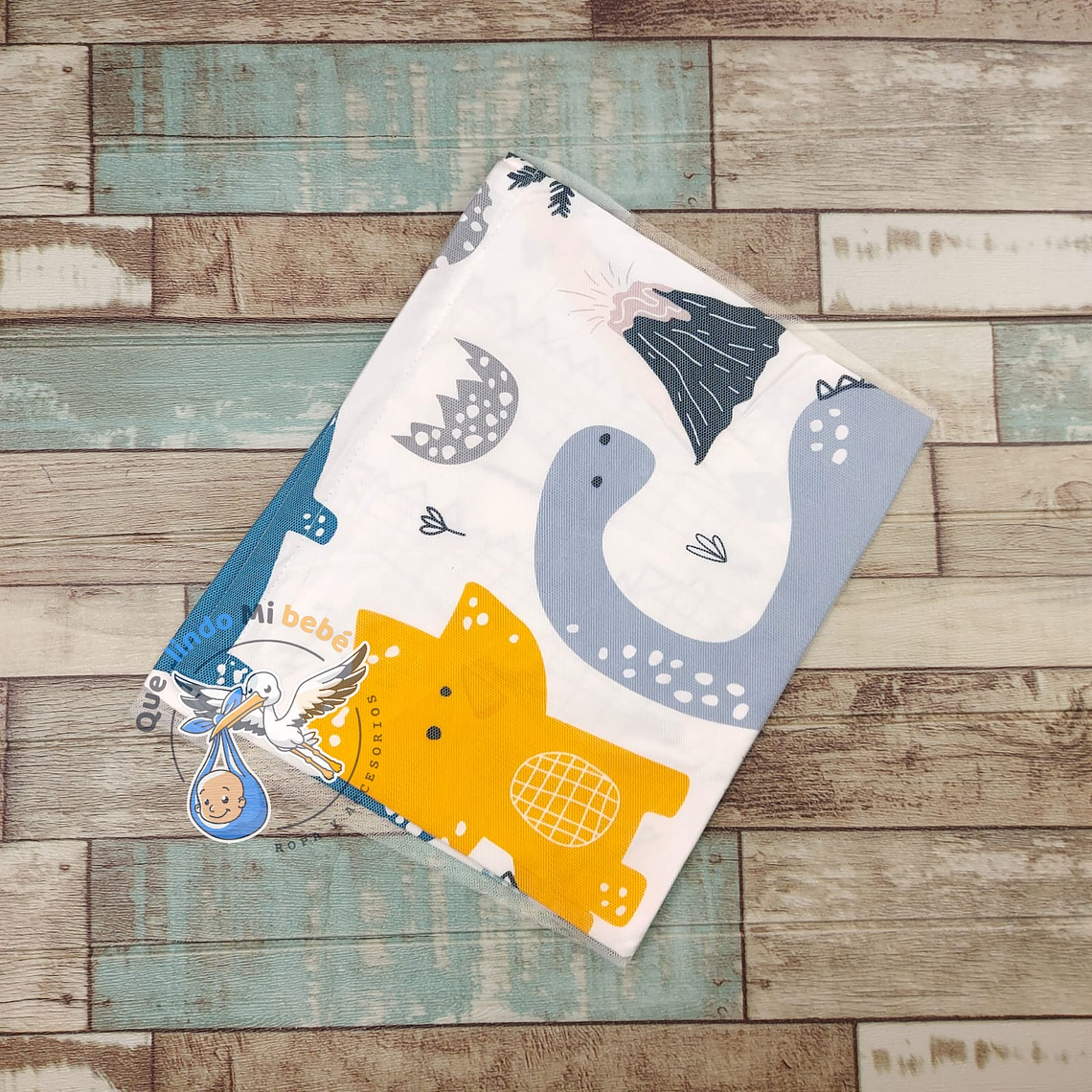 Manta + Mosquitero para Amamantar Dinosaurios Grandes 1