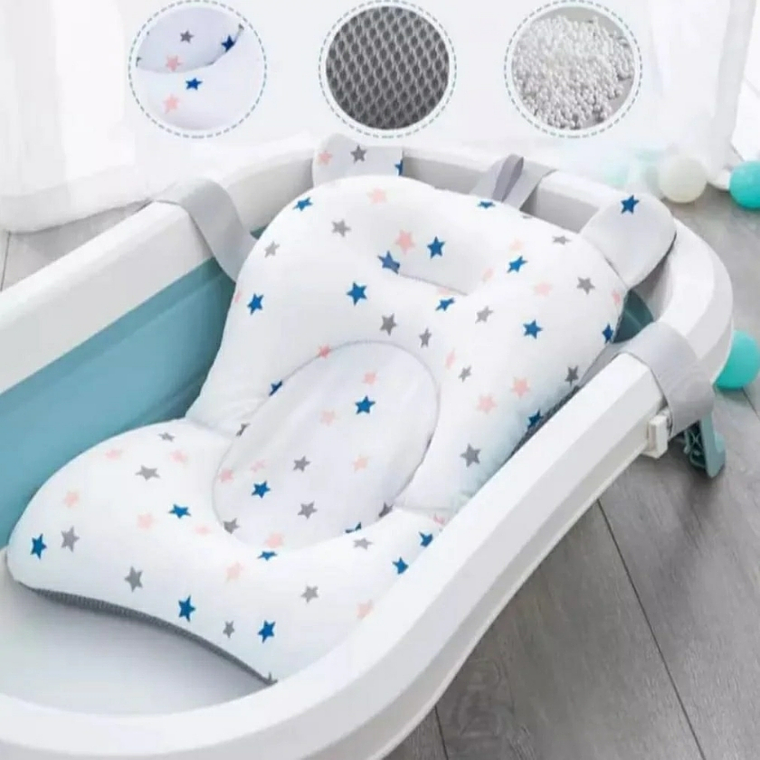 Set Bañera Plegable 5 Piezas Celeste 3