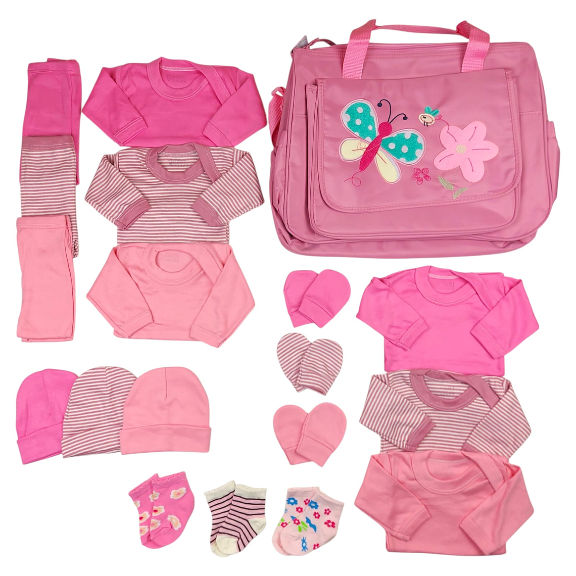 Pack Bolso + Ajuar 18 Piezas 0/3 Meses 1