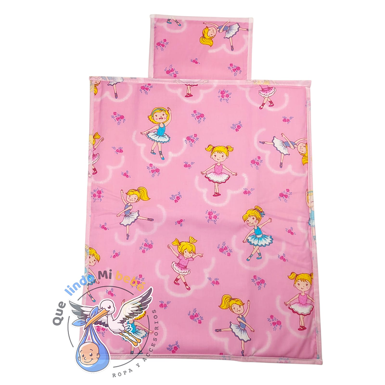 Mudador Impermeable Rosado Bailarina 1