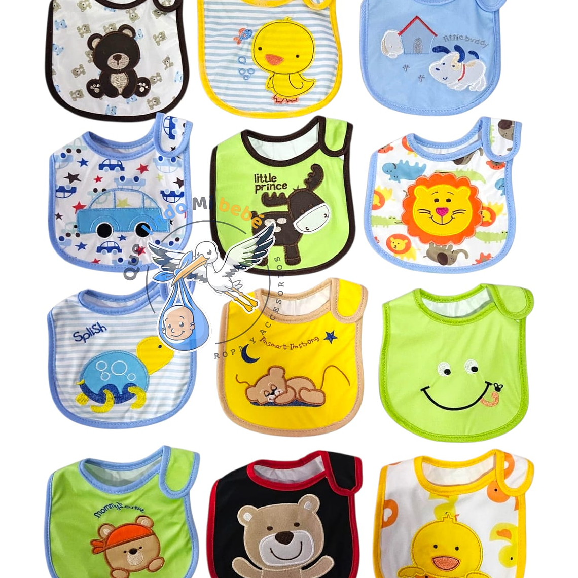 Baberos Impermeables por Docena Niño X12BH33 1