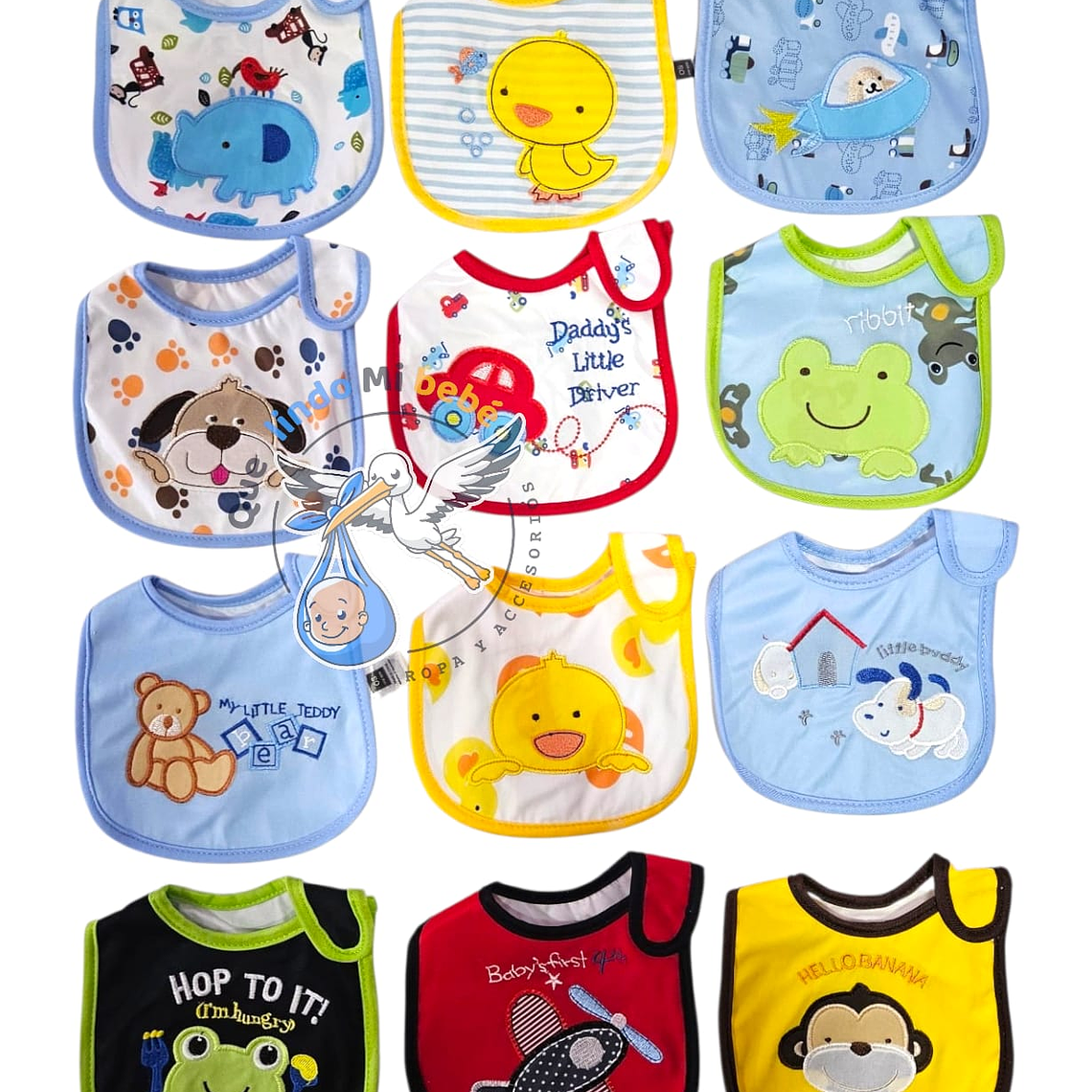 Baberos Impermeables por Docena Niño X12BH32 1