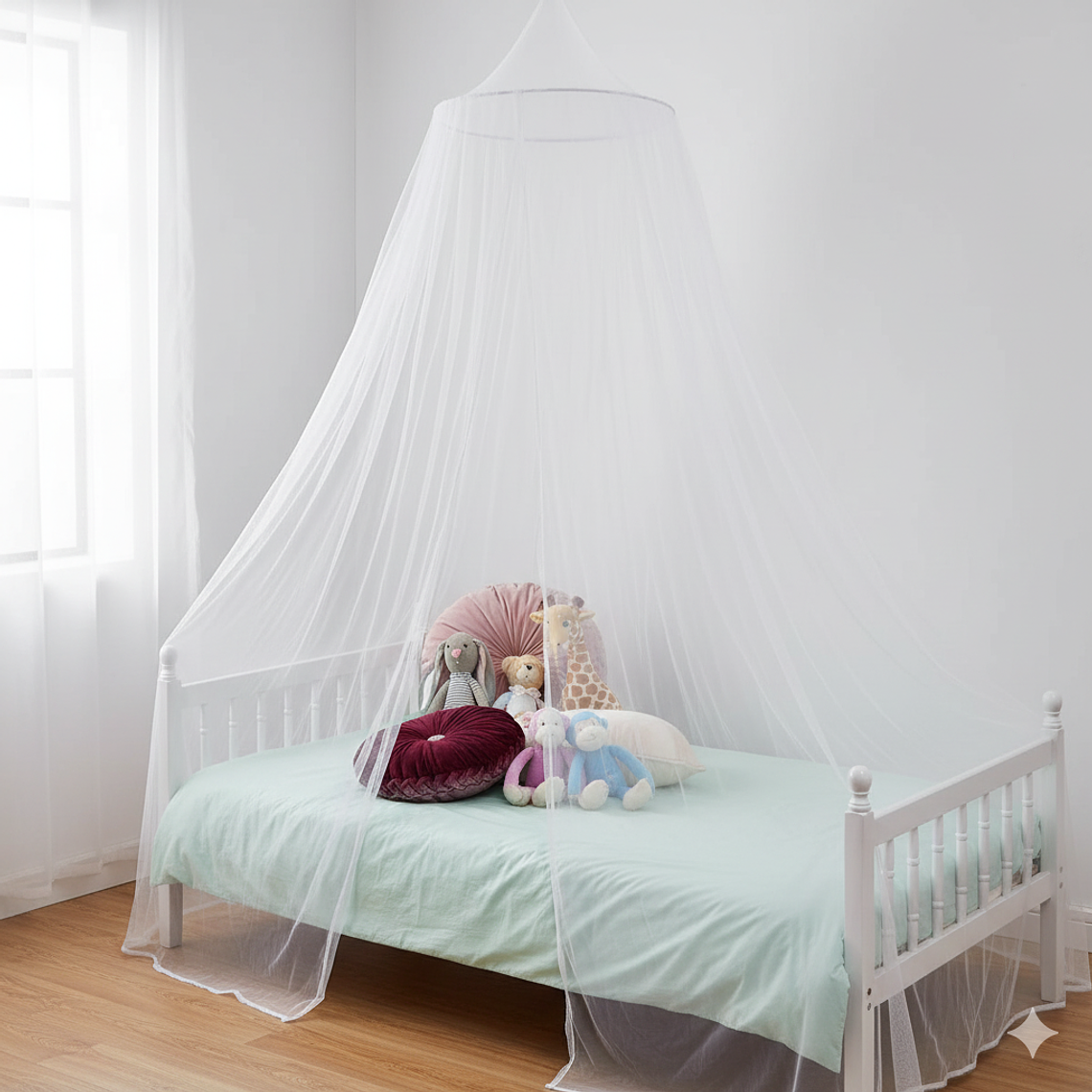 Mosquitero para Cuna Blanco 1