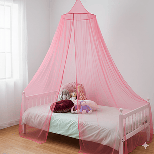Mosquitero para Cuna Rosada