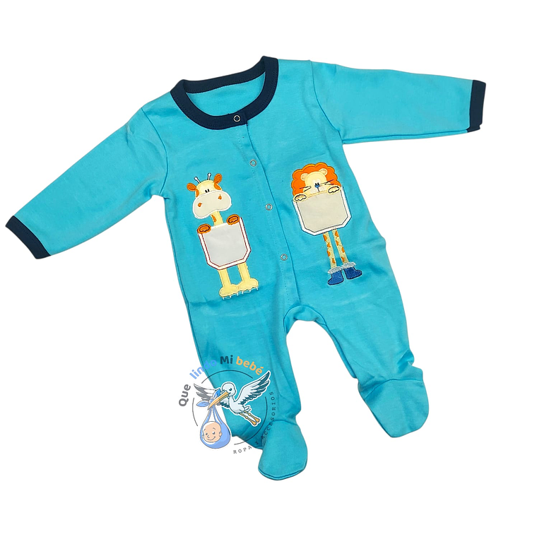 Osito Algodón 1 Pieza 0/3 Meses Jirafa/León Calipso 1