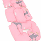 Cojín para Asiento de Coche Rosado Renito - thumbnail 4