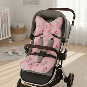 Cojín para Asiento de Coche Rosado Sirena