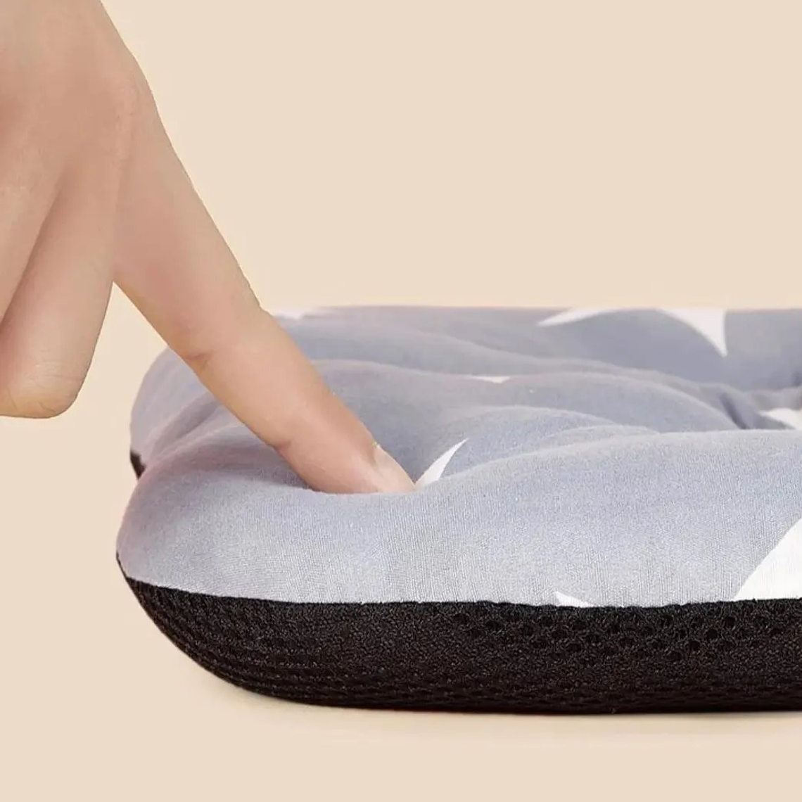 Cojín para Asiento de Coche Gris Claro Estrellas 5