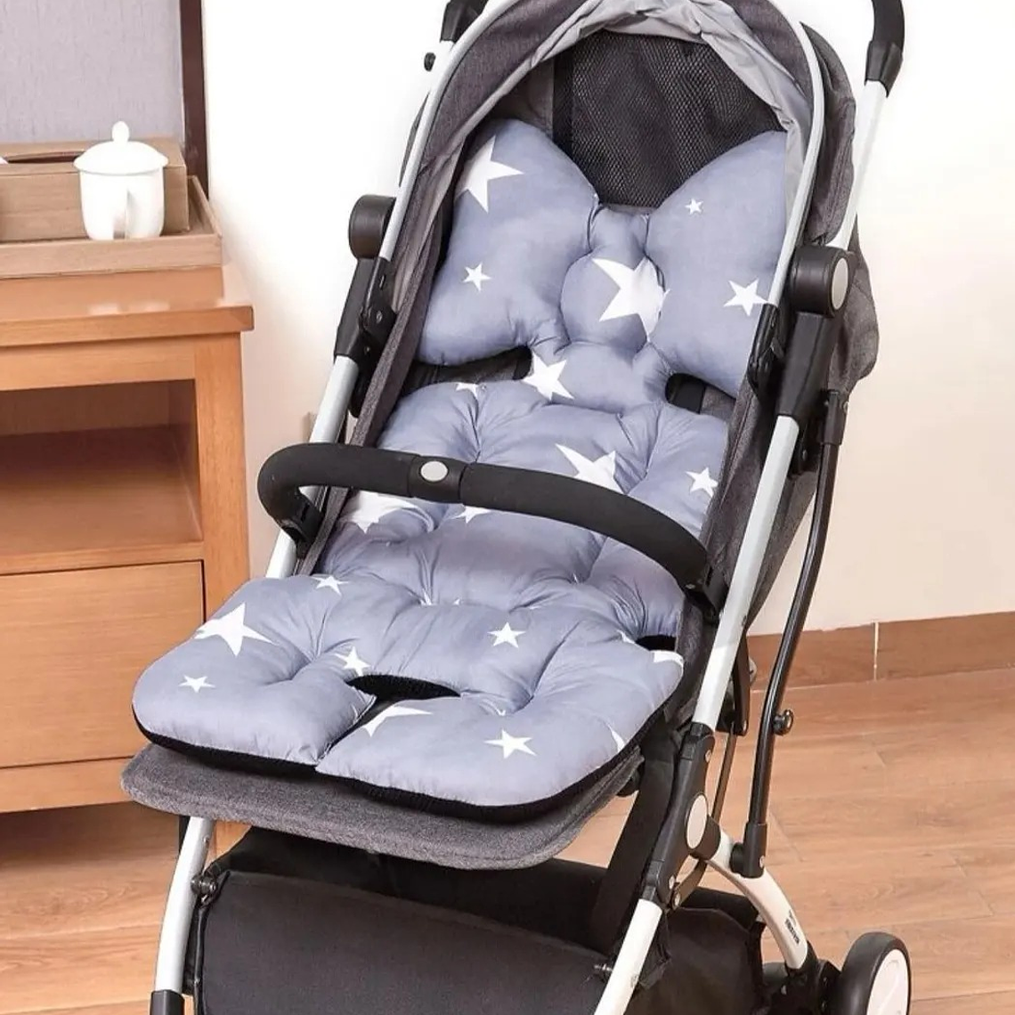 Cojín para Asiento de Coche Gris Claro Estrellas 1