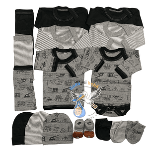 Pack 16 Piezas 0/3 Meses