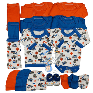 Pack 16 Piezas 0/3 Meses