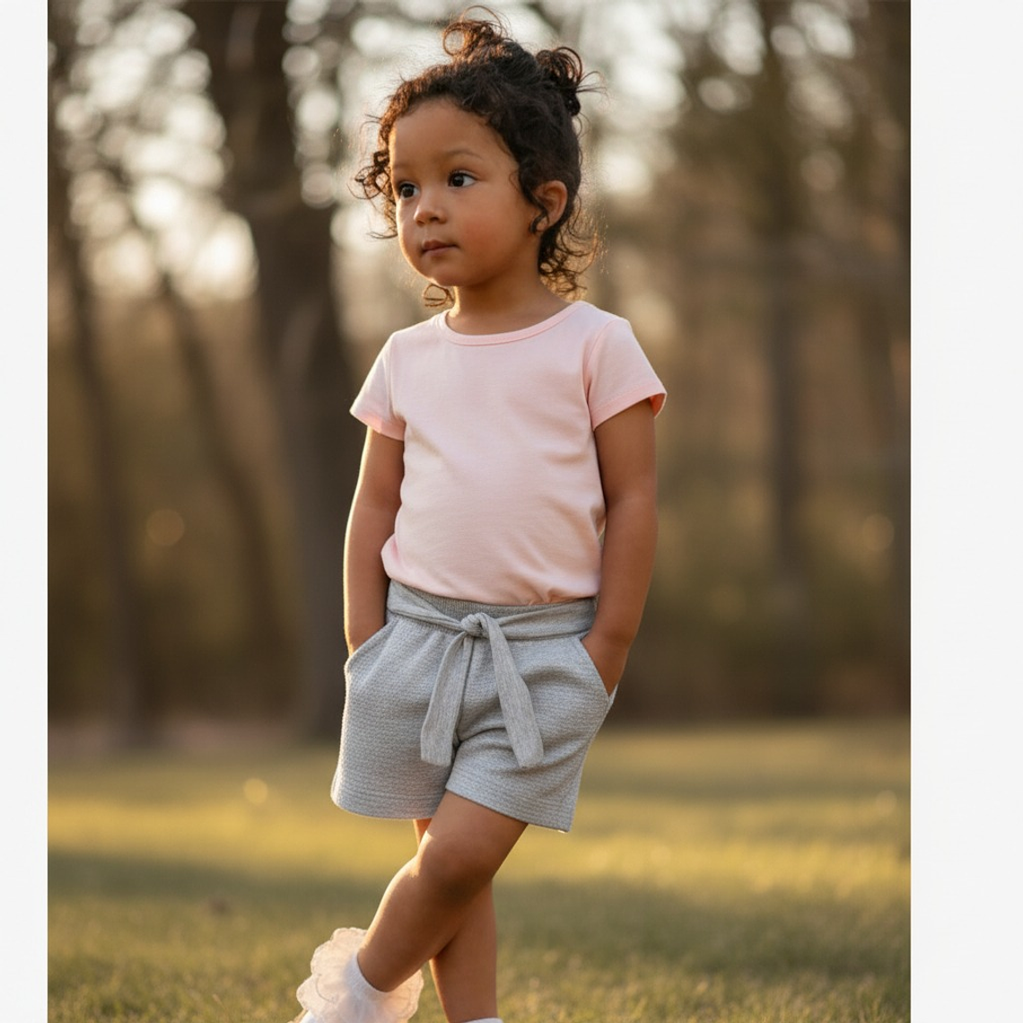 Short Gris 12/18 Meses  1