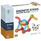 Juguete Didáctico de Varillas Magnéticas 26 Piezas +36M - thumbnail 1