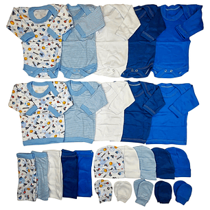 Pack 25 Piezas 0/3 Meses