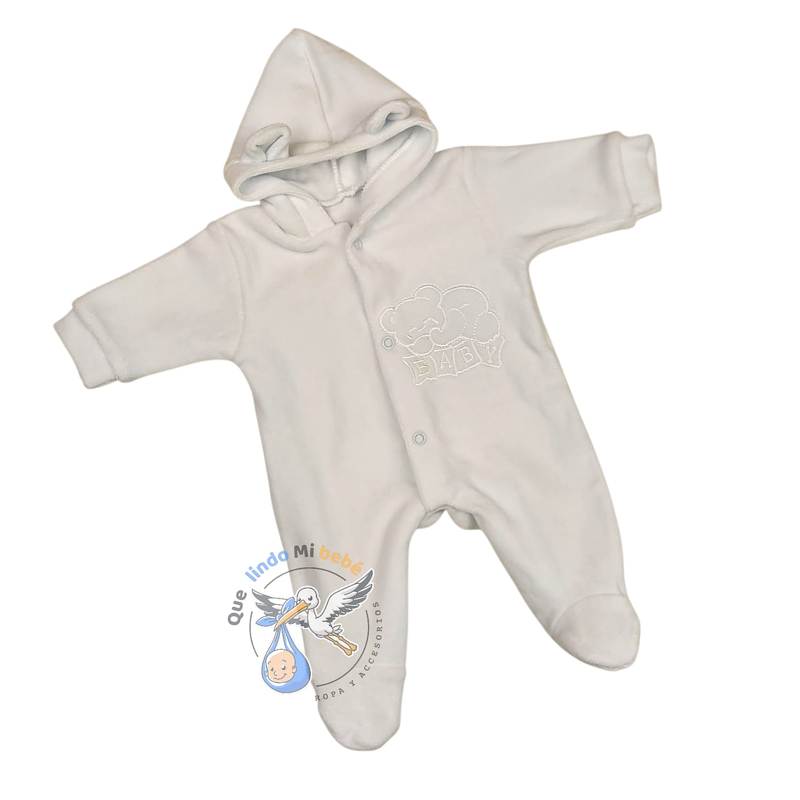 Osito Plush Prematuro Osito Blanco 1