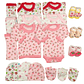 Pack 18 Piezas Diseños NIÑA 0/3 Meses - Miniatura 1