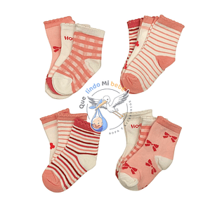 Calcetas por Docena 12/24 Meses C24M