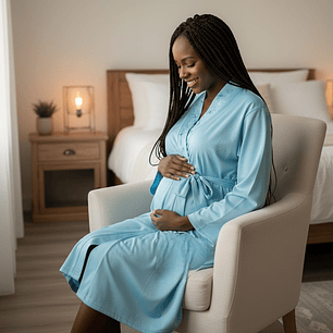 Bata Algodón Calipso Talla L