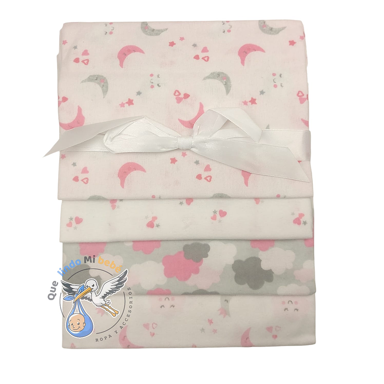 Tutos Algodón Afranelado Lunas 1