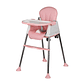 Silla Comedor Bebe 3 En 1 Rosada - Miniatura 2