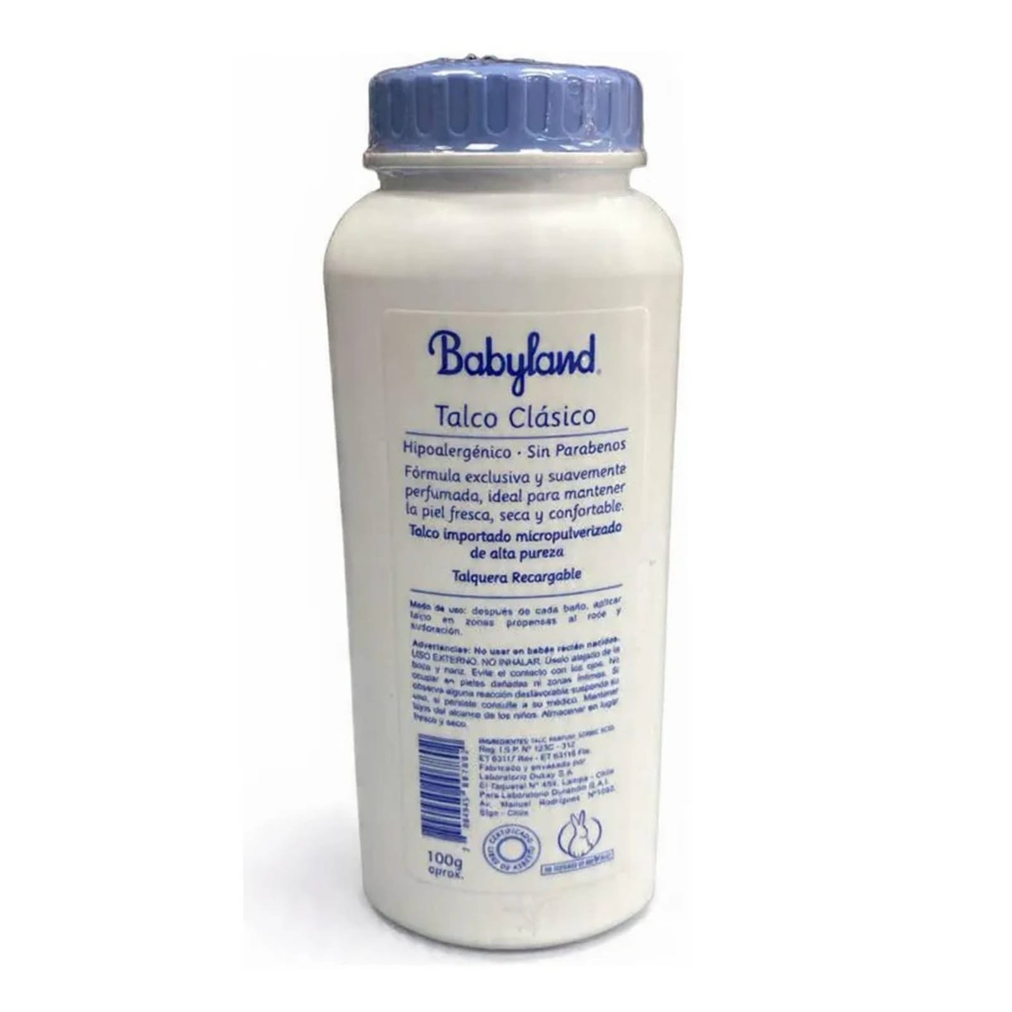 Talco Clasico Babyland 100g 2