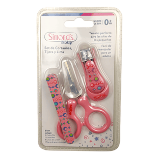 Set de Manicura Simond´s Rosado