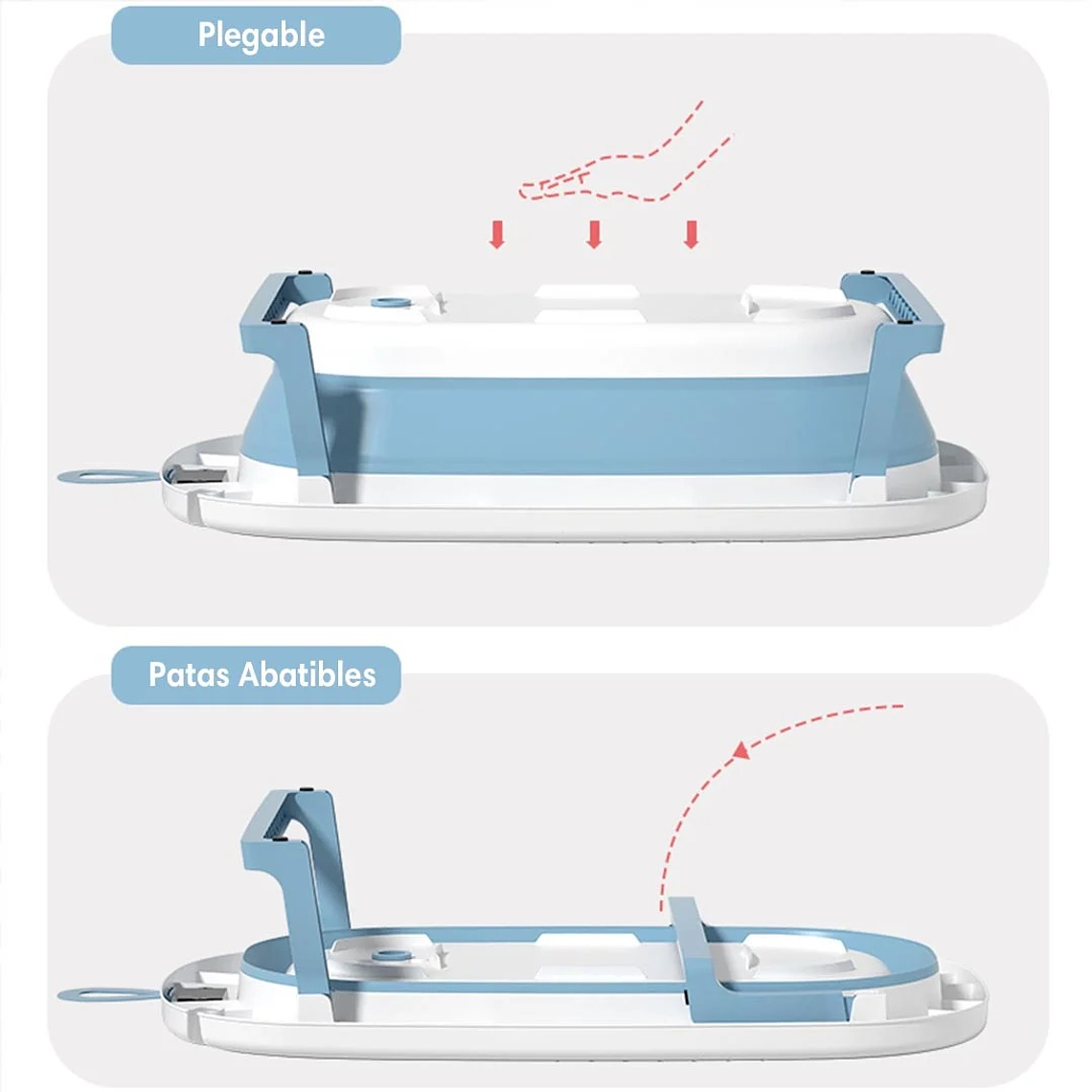 Bañera con Termometro + Cojin Calipso 3
