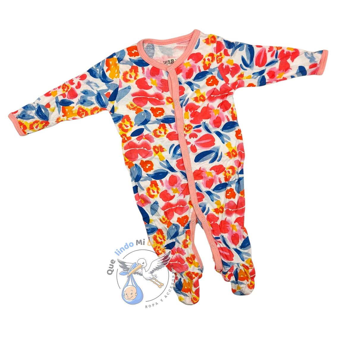 Pijama Algodón 0/3 Meses Petalos 1
