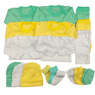 Pack 18 Piezas 0/3 Meses