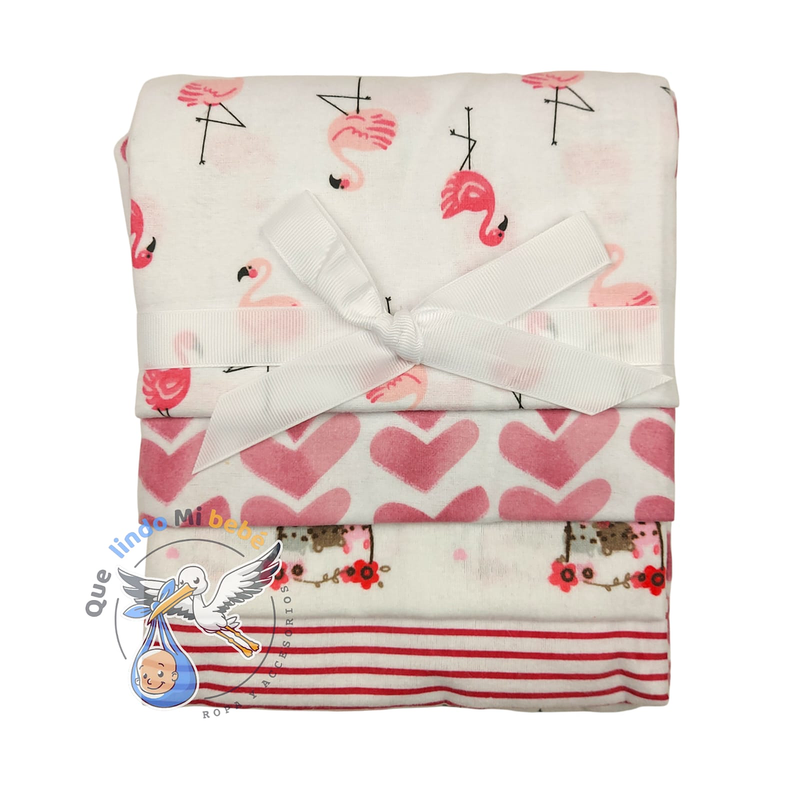 Tutos Algodón Afranelado Flamencos 1