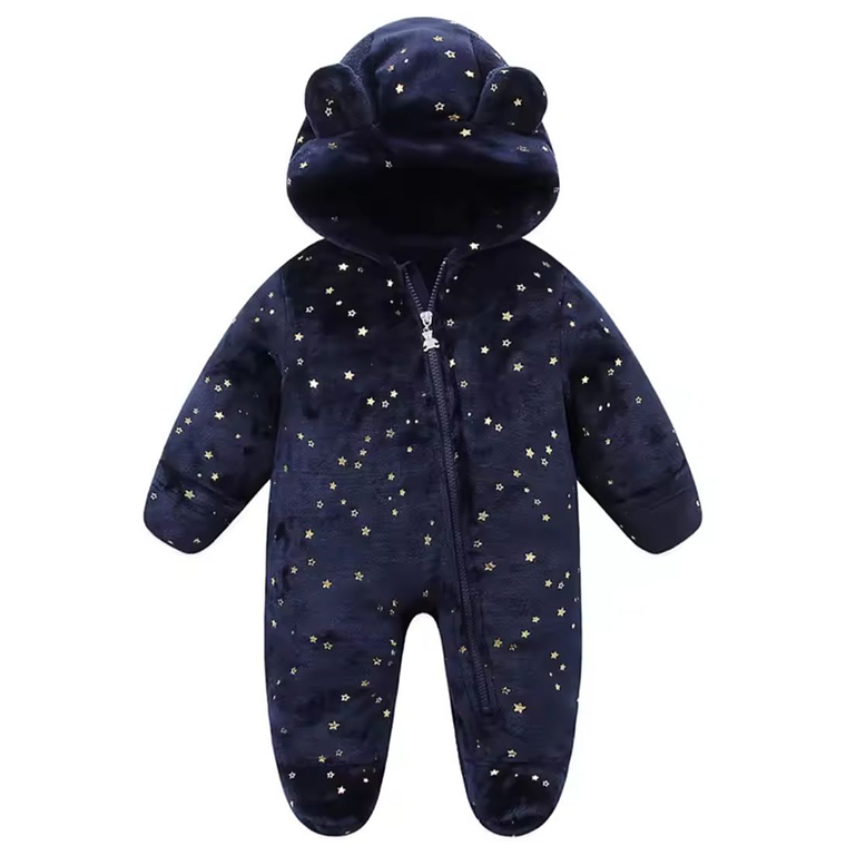 Osito Polar Azul Marino Estrellas 9/12 Meses 1