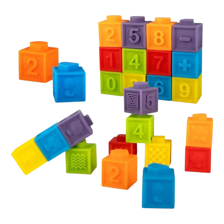 Cubos de Costrucción de Silicona +6M 3