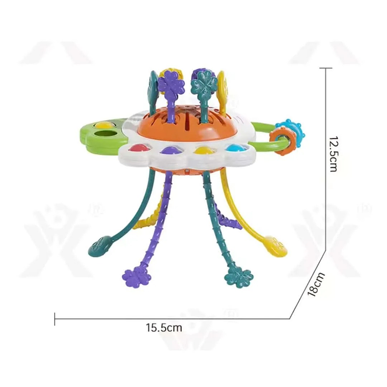 Juguete de Cuerda Montessori Buho +10M 4