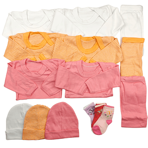 Pack 15 Piezas 6/9 Meses Niña