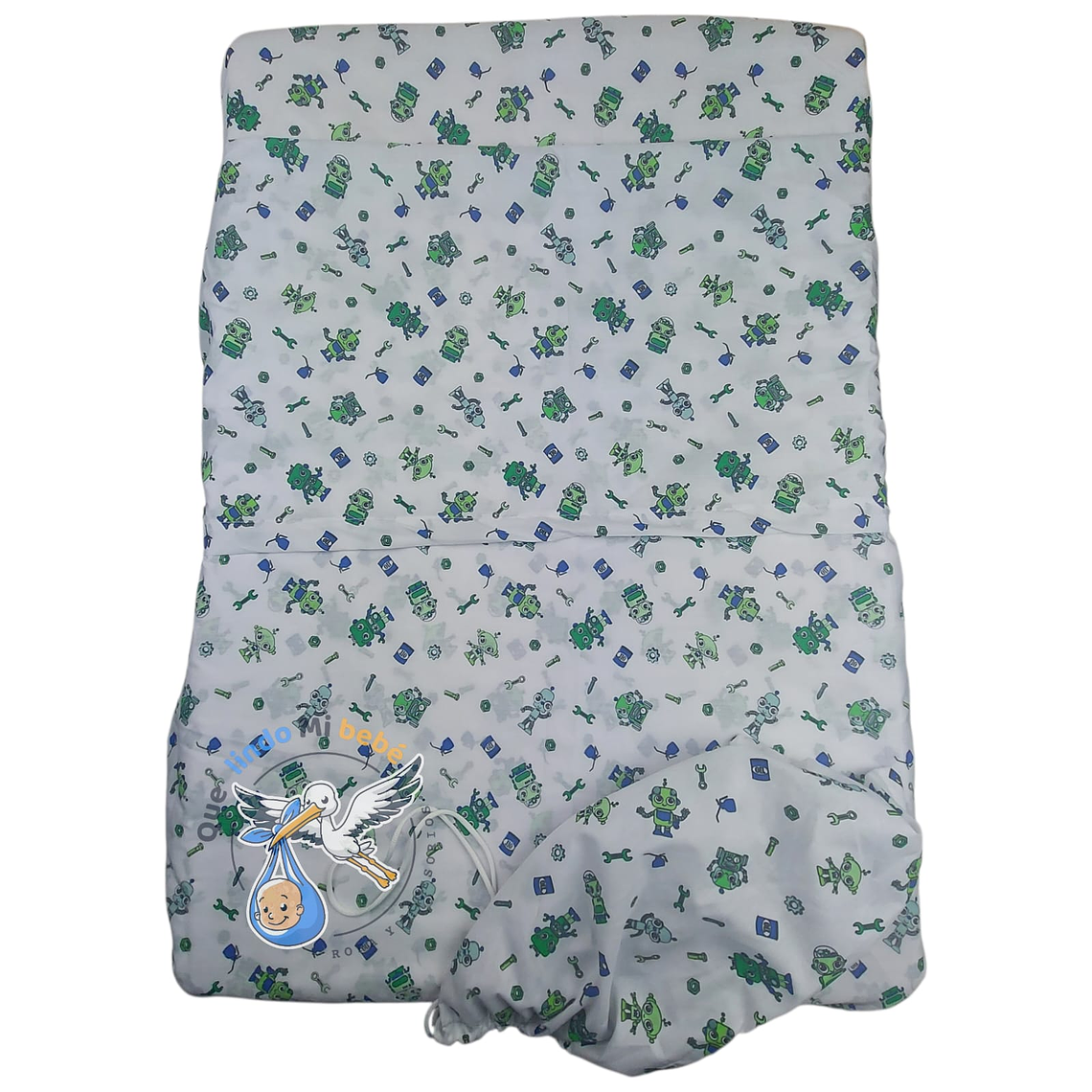 Set Sabana para Jardin Robot Verde/Azul 1