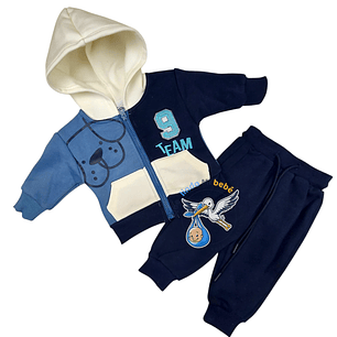 Set Buzo 2 Piezas 36 Meses Team Dog