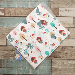 Manta + Mosquitero para Amamantar Caperusita Roja